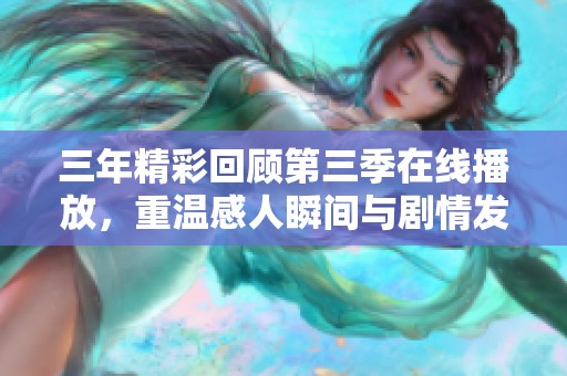 三年精彩回顾第三季在线播放，重温感人瞬间与剧情发展