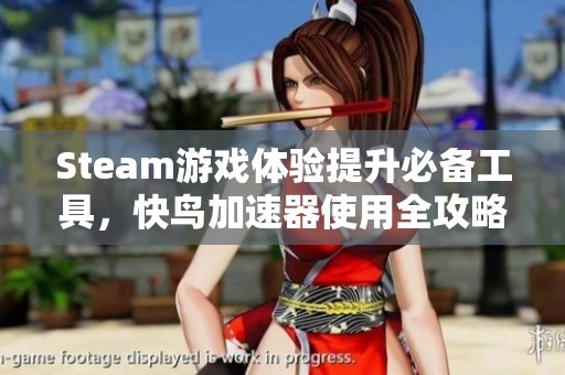 Steam游戏体验提升必备工具，快鸟加速器使用全攻略