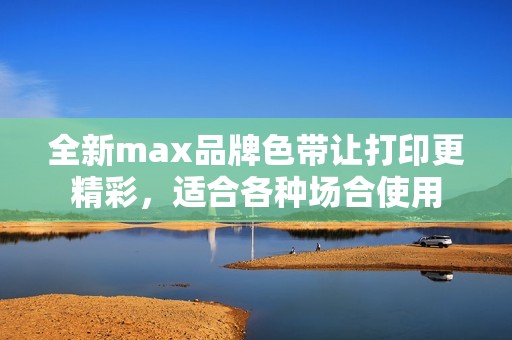 全新max品牌色带让打印更精彩，适合各种场合使用