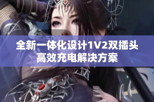 全新一体化设计1V2双插头高效充电解决方案