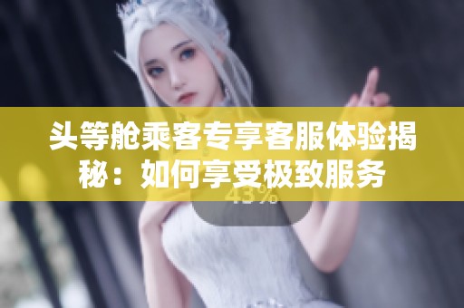 头等舱乘客专享客服体验揭秘：如何享受极致服务