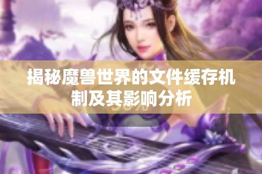 揭秘魔兽世界的文件缓存机制及其影响分析