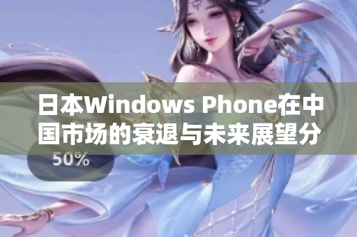 日本Windows Phone在中国市场的衰退与未来展望分析