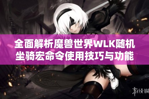 全面解析魔兽世界WLK随机坐骑宏命令使用技巧与功能