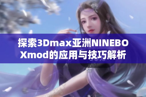 探索3Dmax亚洲NINEBOXmod的应用与技巧解析