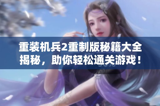 重装机兵2重制版秘籍大全揭秘，助你轻松通关游戏！