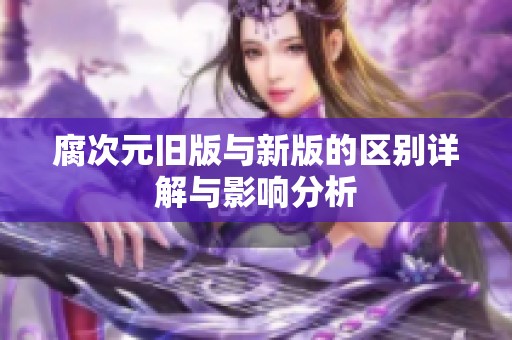 腐次元旧版与新版的区别详解与影响分析