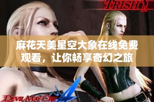 麻花天美星空大象在线免费观看，让你畅享奇幻之旅
