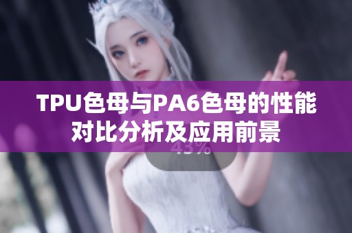 TPU色母与PA6色母的性能对比分析及应用前景
