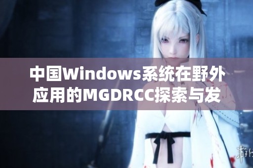 中国Windows系统在野外应用的MGDRCC探索与发展分析