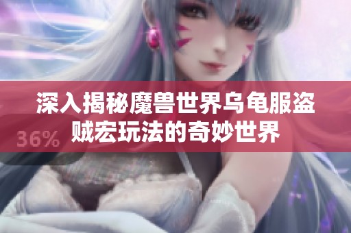 深入揭秘魔兽世界乌龟服盗贼宏玩法的奇妙世界