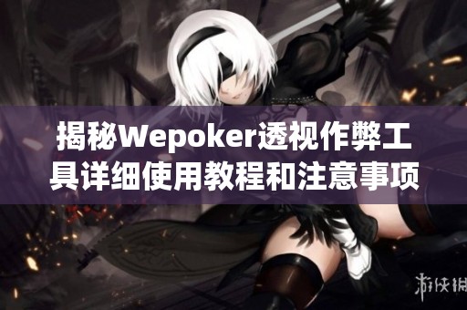 揭秘Wepoker透视作弊工具详细使用教程和注意事项