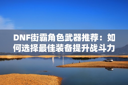 DNF街霸角色武器推荐：如何选择最佳装备提升战斗力