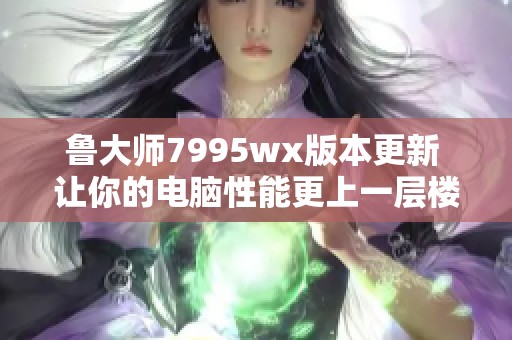 鲁大师7995wx版本更新 让你的电脑性能更上一层楼