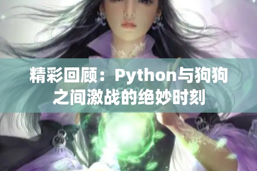 精彩回顾：Python与狗狗之间激战的绝妙时刻