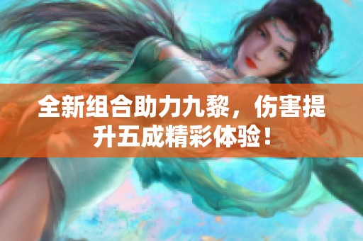 全新组合助力九黎，伤害提升五成精彩体验！