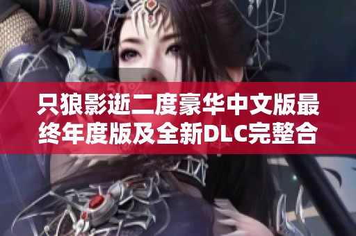 只狼影逝二度豪华中文版最终年度版及全新DLC完整合集