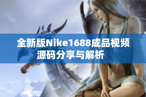 全新版Nike1688成品视频源码分享与解析  