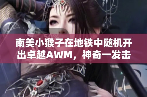 南美小猴子在地铁中随机开出卓越AWM，神奇一发击败七级头盔！