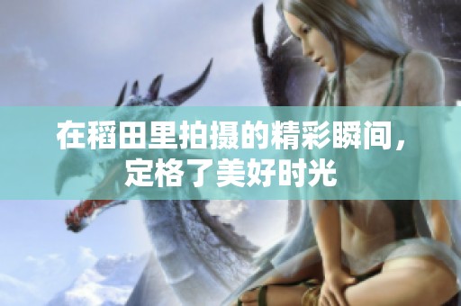 在稻田里拍摄的精彩瞬间，定格了美好时光