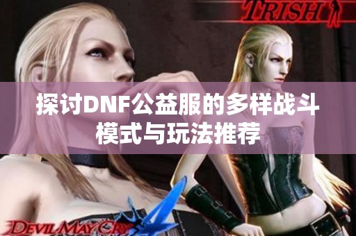 探讨DNF公益服的多样战斗模式与玩法推荐