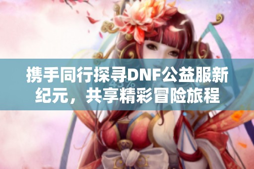 携手同行探寻DNF公益服新纪元，共享精彩冒险旅程