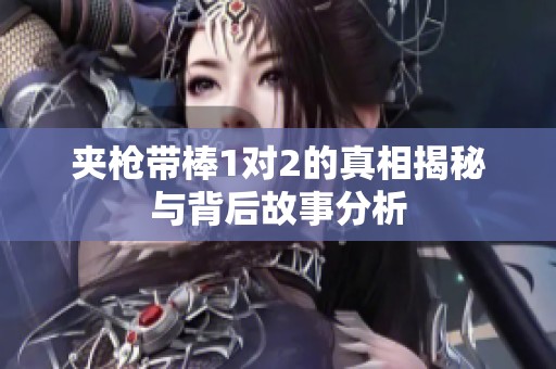 夹枪带棒1对2的真相揭秘与背后故事分析