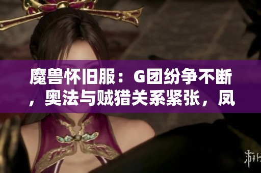 魔兽怀旧服：G团纷争不断，奥法与贼猎关系紧张，凤凰势头骤冷