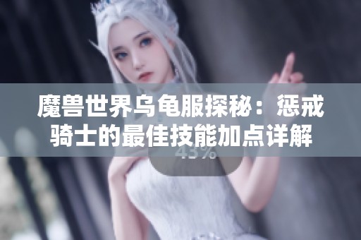 魔兽世界乌龟服探秘：惩戒骑士的最佳技能加点详解