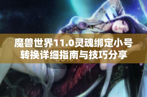 魔兽世界11.0灵魂绑定小号转换详细指南与技巧分享